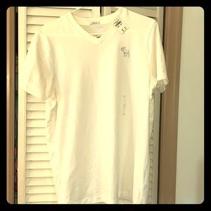 Abercrombie and Fitch v-neck tee. Brand new!